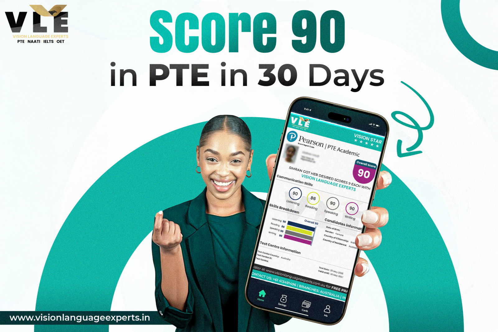 How to Score 90 in PTE in 30 Days