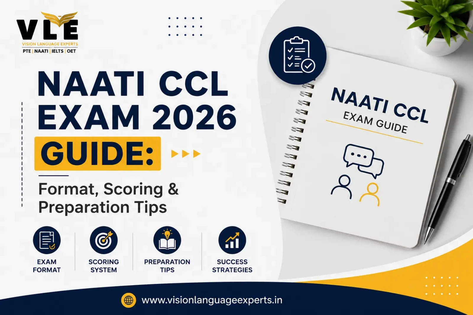 NAATI CCL Exam 2026 Guide: Format, Scoring & Preparation Tips