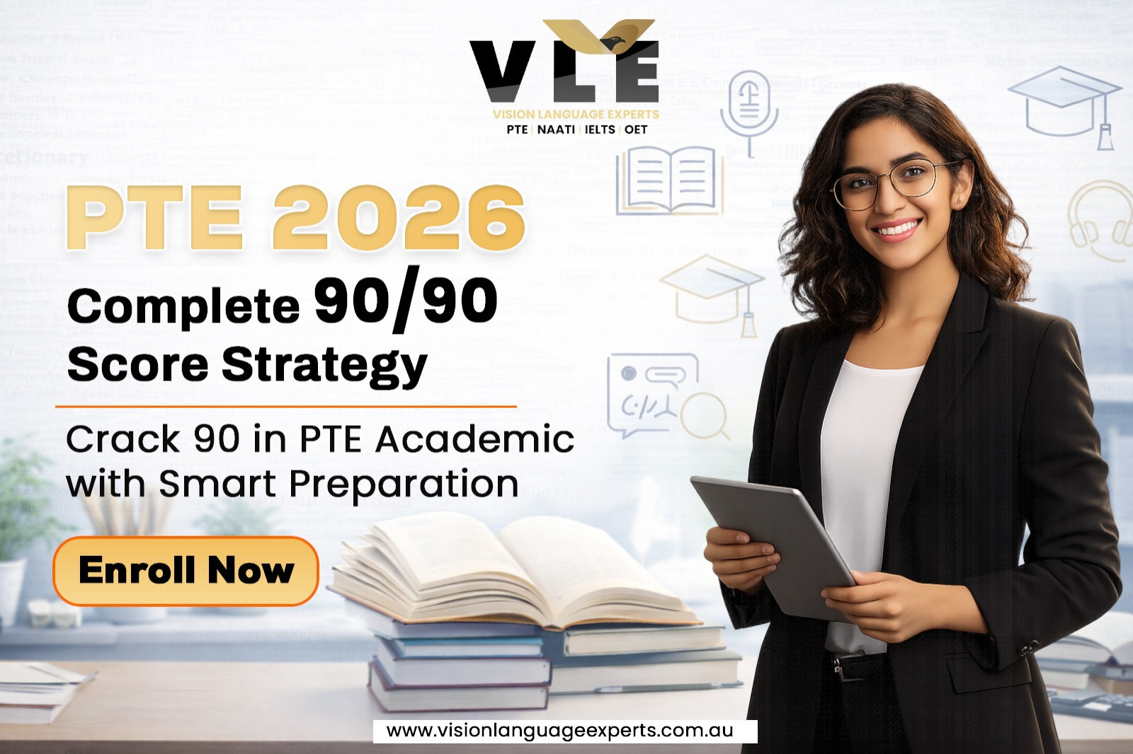PTE 2026: Complete 90/90 Score Strategy & Study Plan