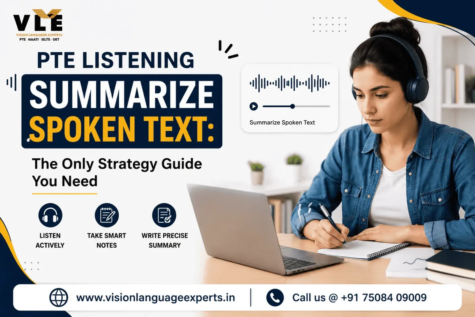 PTE Listening Summarize Spoken Text: The Only Strategy Guide You Need