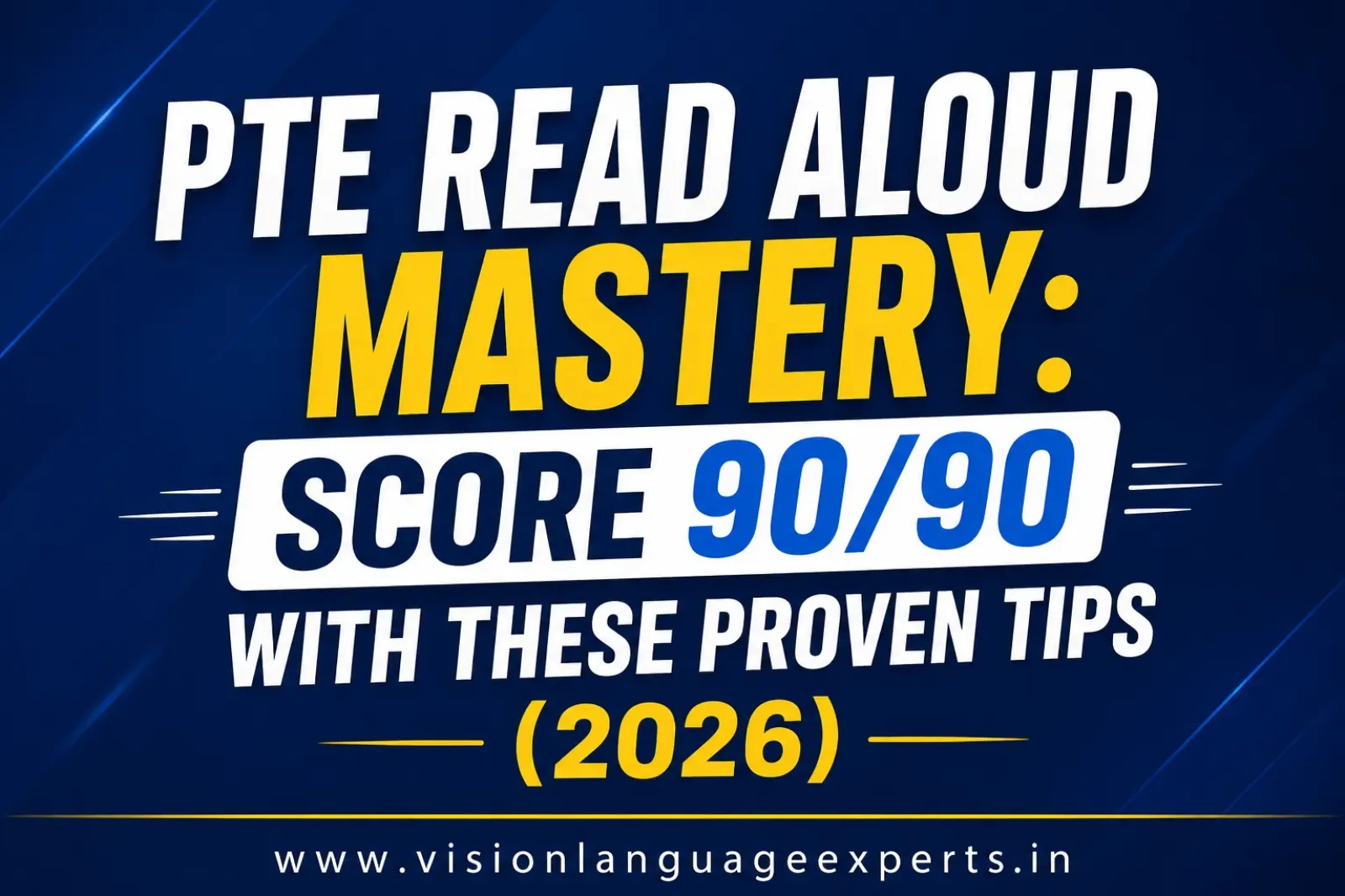 PTE Read Aloud Tips 2026: Proven Strategies to Score 90/90