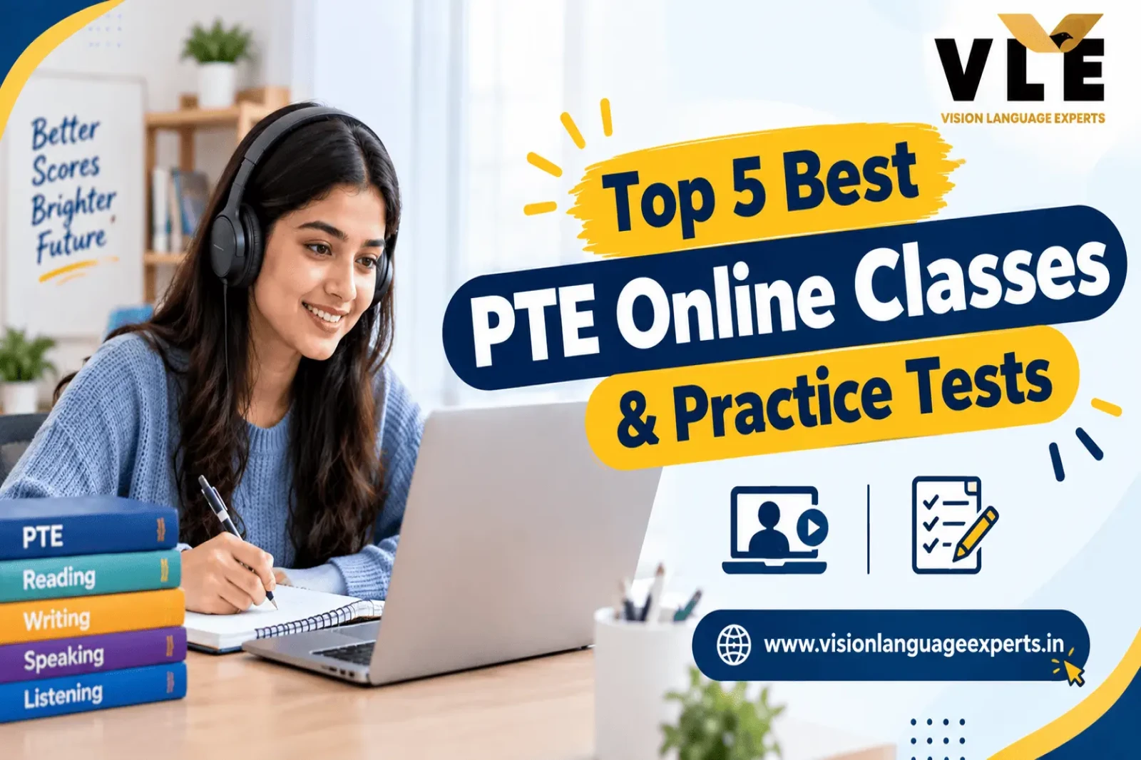 Top 5 Best PTE Online Classes & Practice Tests
